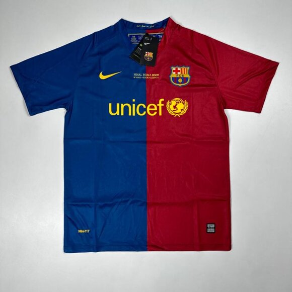 Nike Lionel Messi #10 FC Barcelona 2008/09 Champions League Final Jersey - Picture 4 of 11